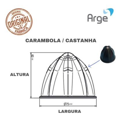 Imagem de Carambola Preto Espremedor Arge Starmix. Original