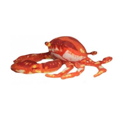 Imagem de Caranguejo Real Pelúcia Vermelho 22 Cm Antalérgico
