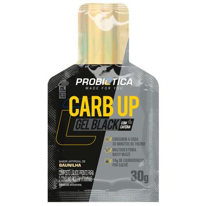 Imagem de Carb up gel black display 10 saches baunilha probiotica