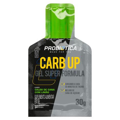 Imagem de Carb up gel super formula display 10 saches caldo de cana com limao probiotica