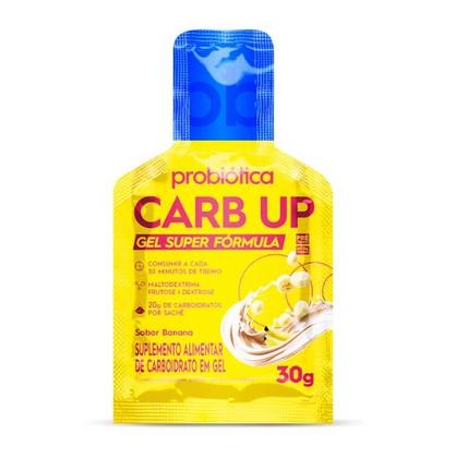 Imagem de Carb Up Gel Super Formula Suplemento de Carboidrato 10 Sachês de 30g Cada Sabor Banana 300g Probiotica