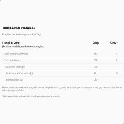Imagem de Carbolift 100% Palatinose 900g Energia Essential Nutrition