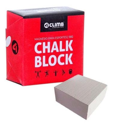 Imagem de Carbonato de magnésio chalk block 56g 4climb