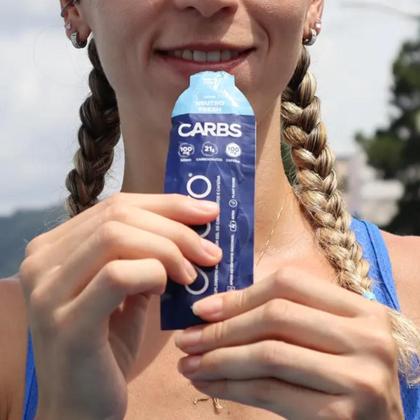 Imagem de Carbs Gel com Cafeína Sabor Neutro Fresh CX/10 Sachês Dobro