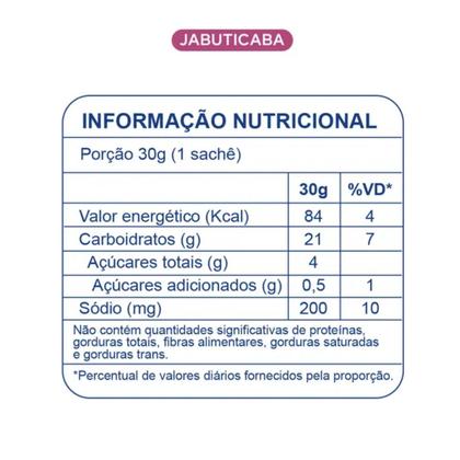 Imagem de Carbs Gel Sem Cafeína Sabor Jabuticaba CX/10 Sachês Dobro