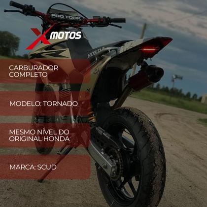 Imagem de Carburador Completo Scud Moto XR 250 Tornado 2001 a 2008