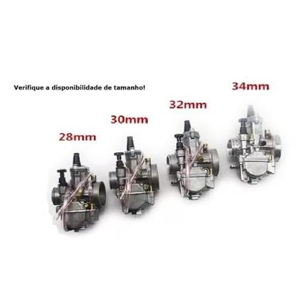 Imagem de Carburador Koso 28mm 30mm 32mm 34mm - DSR