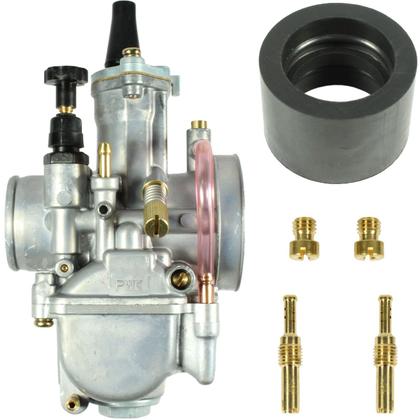 Imagem de Carburador modelo Koso XT225 TTR230 TDM225 32mm com powerjet e filtro de ar esportivo