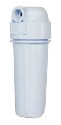 Imagem de Carcaça Branca Para Filtro De 10 E 9.3/4 - Rosca De 1/2