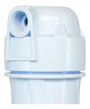 Imagem de Carcaça Branca Para Filtro De 10 E 9.3/4 - Rosca De 1/2
