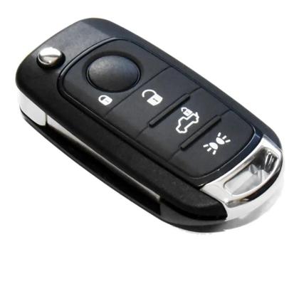 Imagem de Carcaça Capa Chave Canivete Fiat Argo Toro Cronos com 4 Botões