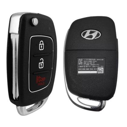 Imagem de Carcaça Chave Canivete Hyundai Hb20 Hb20s 3 Botões