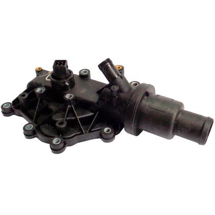 Imagem de Carcaça da válvula termostática, escort, fiesta, focus, ka, 1.5 1.6 16v, 2010 em diante hvr1435