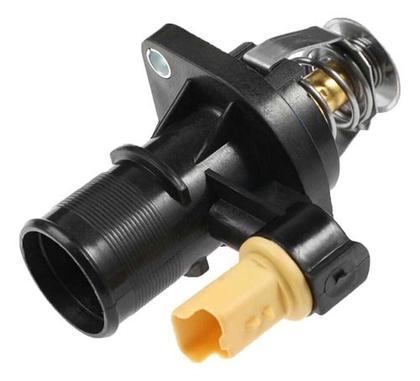 Imagem de Carcaça da valvula tesmostática peugeot 307 citroen c4 c5 2.0 - 2001 a 2010 (com válvula e sensor)