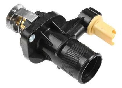 Imagem de Carcaça da valvula tesmostática peugeot 307 citroen c4 c5 2.0 - 2001 a 2010 (com válvula e sensor)