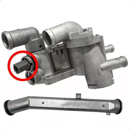 Imagem de Carcaça Termostática Alumínio Saveiro G6 1.6 8v 2014 A 2017