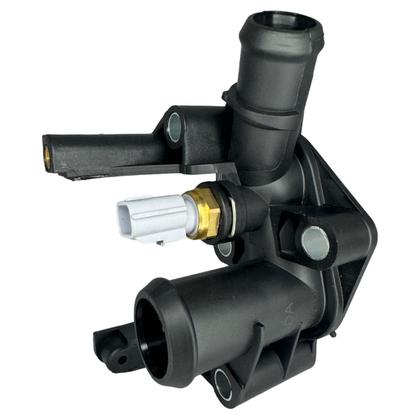 Imagem de Carcaça Válvula Termostática Com Sensor Ford Fiesta Ecosport