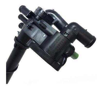 Imagem de Carcaça Válvula Termostática Gol Fox Saveiro Sensor Completa