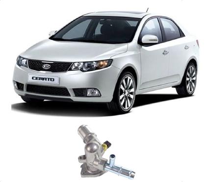 Imagem de Carcaça Válvula Termostática Hyundai Hb20 I30 Kia Cerato