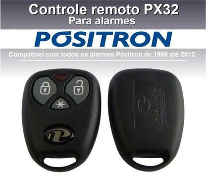 Imagem de Carcaça Vazia Controle Pósitron PX27 Black Sem Placa Circuito Troca de Capa Botão Borracha