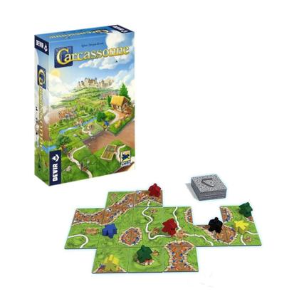 Imagem de Carcassone, Jogo de tabuleiro, Devir