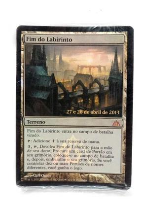 Imagem de Card Game Magic Fim do Labirinto Terreno Kit 5 Cartas