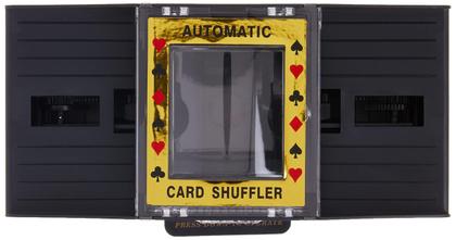 Imagem de Card Shuffler Trademark Poker Shuffles 2 baralhos com baterias