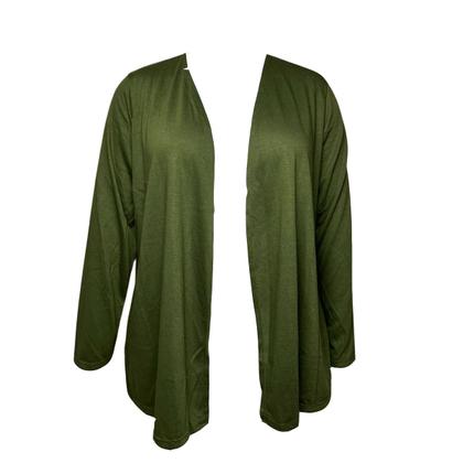 Imagem de Cardigan Casaco Feminino Basico Tricot Poliviscose Curto Aberto Plus Size Formitz