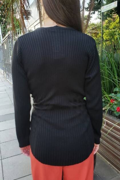 Imagem de Cardigan com pontas de tricot