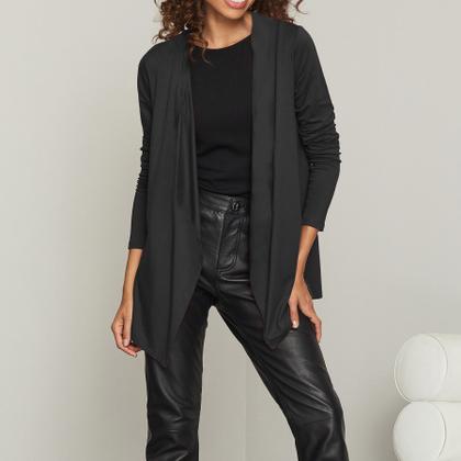 Imagem de Cardigan Feminino Estilo Slim Confortável Fashion Para Mulheres