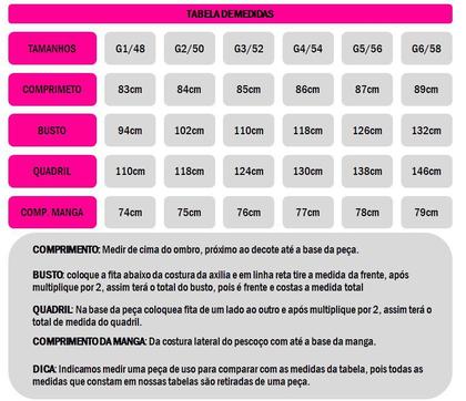 Imagem de Cardigan Feminino Plus Size Ribana Larga - Serena