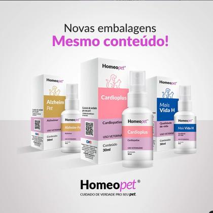 Imagem de Cardioplus HomeoPet 30 ml - Tratamento Homeopático para Cães e Gatos