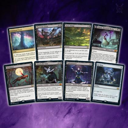 Imagem de Cards Magic Commander Collection Black Foil Edition Premium