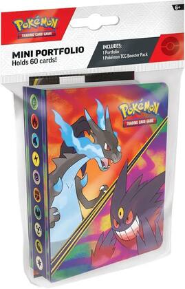 Imagem de Cards Pokemon TCG: Mini Portfolio Coleção Fogo Fantasmagórico Booster Cartas Em Ingles