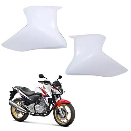 Imagem de Carenagem Aba Aleta Guia Ar Tanque Honda Cb300r Branco 2012