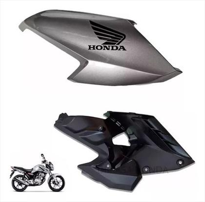 Carenagem Aba Asa Tanque Parata Cg Fan 160 ate 2023 Aço Leve E Resistente - Moto Mais Imagem de Carenagem Aba Asa Tanque Parata Cg Fan 160 ate 2023 Aço Leve E Resistente