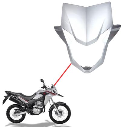 Imagem de Carenagem Capa Tampa Farol Frontal Honda Xre 300 Prata Force 2020 2021