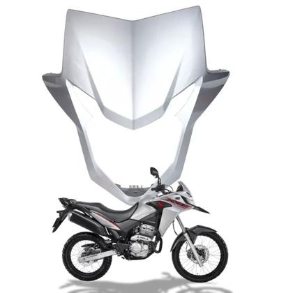 Imagem de Carenagem Capa Tampa Farol Frontal Honda Xre 300 Prata Force 2020 2021