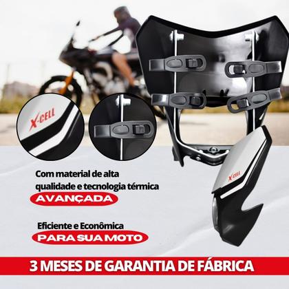 Imagem de Carenagem Farol Honda Crf 250F + Kit Instalação Universal