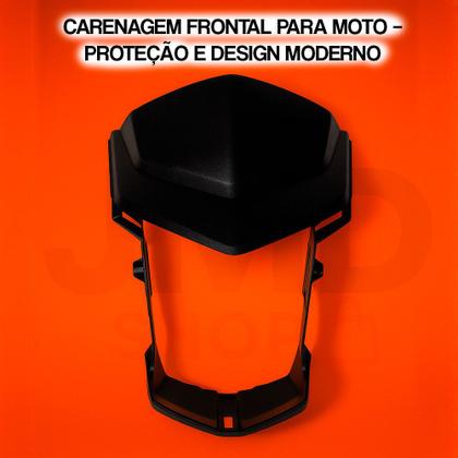 Imagem de Carenagem Frontal Farol Titan 150 Fan 160 Start 2014 a 2021 ABS Resistente