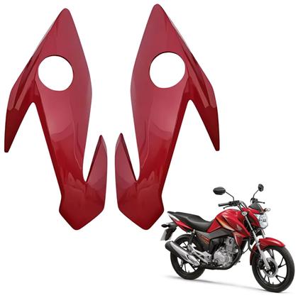 Imagem de Carenagem Lateral Bananinha Farol Honda Cg Titan Fan 160 2016 2017 2018 2019 2020 2021