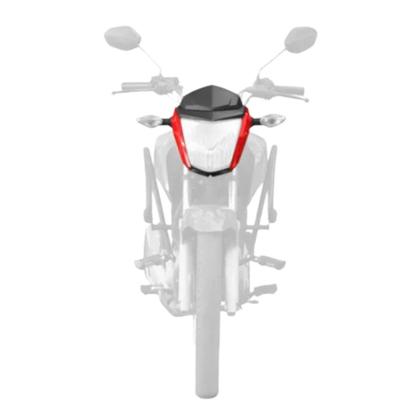 Imagem de Carenagem Mascara Farol + Par Bananinhas Lateral Cg Titan 150 Fan 125/150/160 Start 2014 A 2021 Vermelho