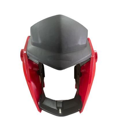 Imagem de Carenagem Mascara Farol + Par Bananinhas Lateral Cg Titan 150 Fan 125/150/160 Start 2014 A 2021 Vermelho