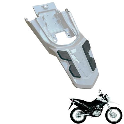Imagem de Carenagem Nxr Bros 160 modelo 2016 Até 2021 Aba do Tanque Par de Complementos Frontal Bananinha Aranha Rabeta Traseira