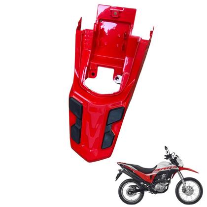 Imagem de Carenagem Nxr Bros 160 modelo 2016 Até 2021 Aba do Tanque Par de Complementos Frontal Bananinha Aranha Rabeta Traseira