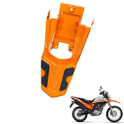 Imagem de Carenagem Nxr Bros 160 modelo 2016 Até 2021 Aba do Tanque Par de Complementos Frontal Bananinha Aranha Rabeta Traseira