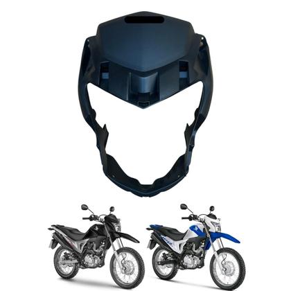Imagem de Carenagem Nxr Bros 160 modelo 2016 Até 2021 Aba do Tanque Par de Complementos Frontal Bananinha Aranha Rabeta Traseira