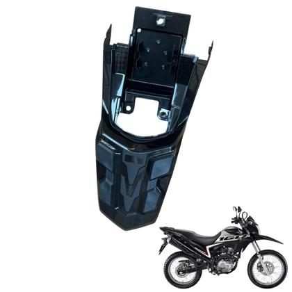 Imagem de Carenagem Nxr Bros 160 modelo 2016 Até 2021 Aba do Tanque Par de Complementos Frontal Bananinha Aranha Rabeta Traseira