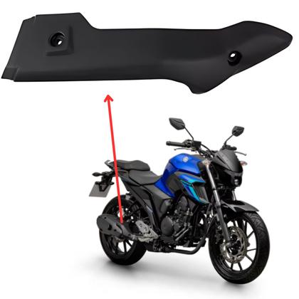 Imagem de Carenagem Superior Protetor Escapamento Fazer 250 Fz25 Preto