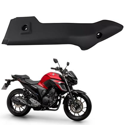 Imagem de Carenagem Superior Protetor Escapamento Fazer 250 Fz25 Preto